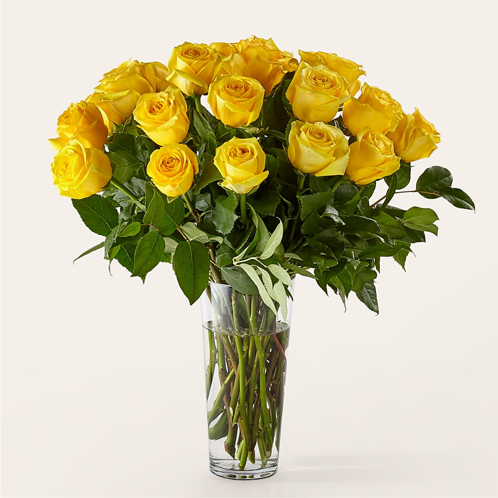 Long Stem Yellow Rose Bouquet – Pequa Park Florists Inc, Massapequa NY