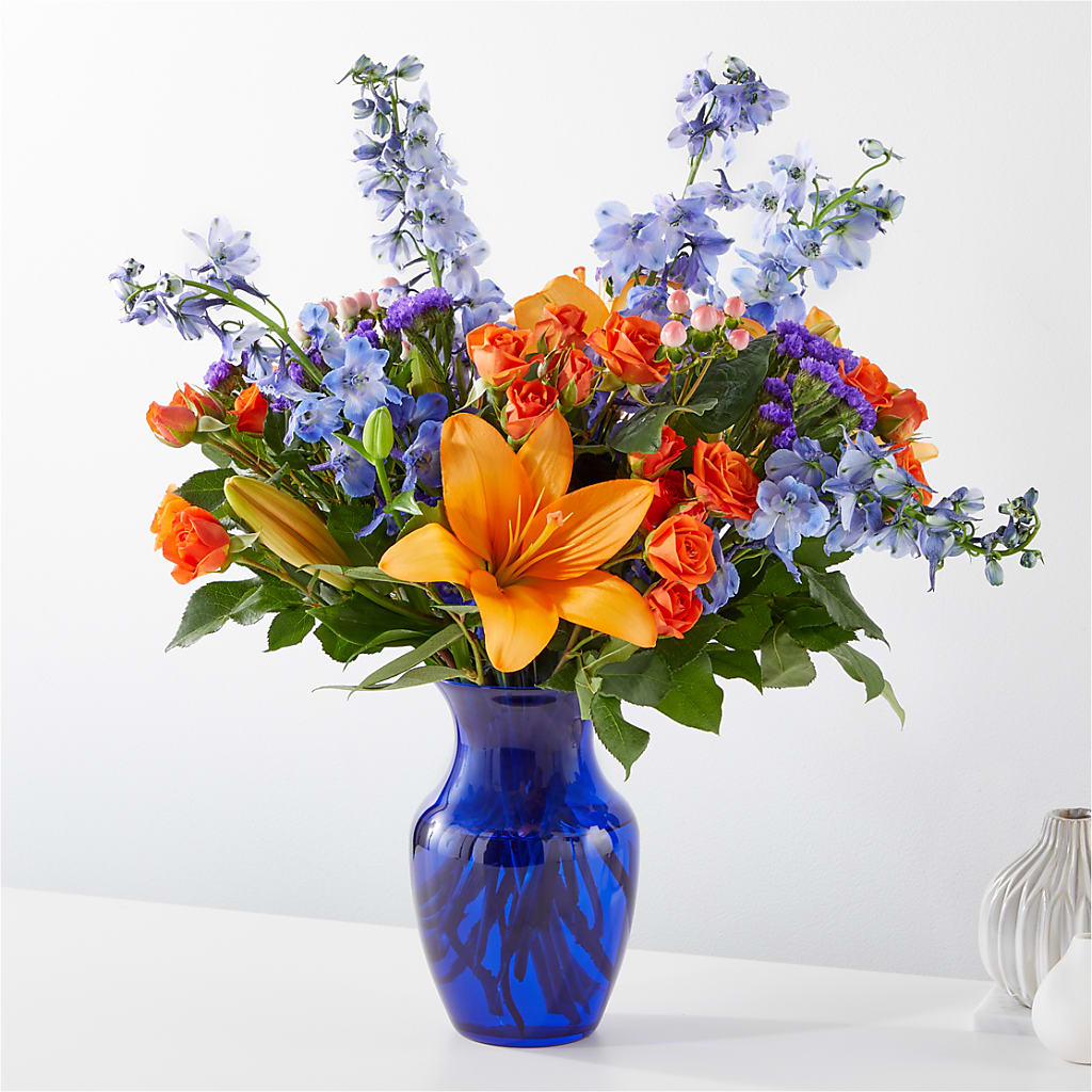 Radiant Citrus Bouquet – Pequa Park Florists Inc, Massapequa NY