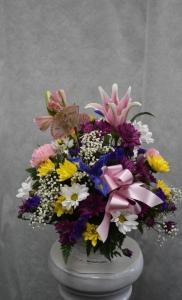 mothers day spring basket – Pequa Park Florists Inc, Massapequa NY