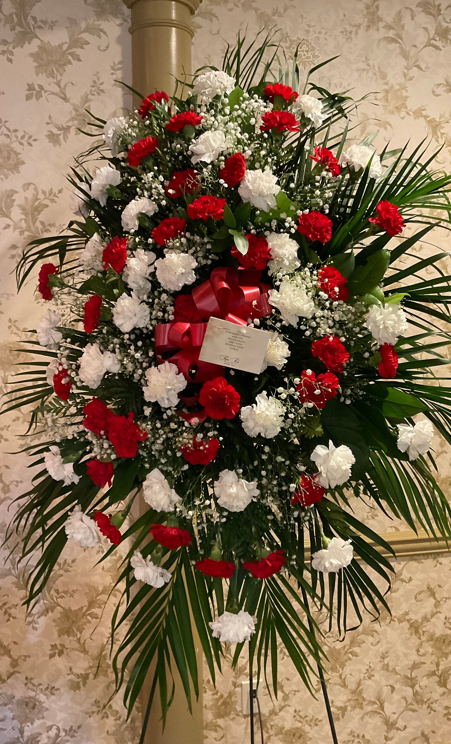 Pequa Crimson and white – Pequa Park Florists Inc, Massapequa NY
