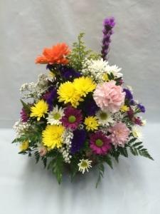 Pequa Colorful Basket 001 – Pequa Park Florists Inc, Massapequa NY