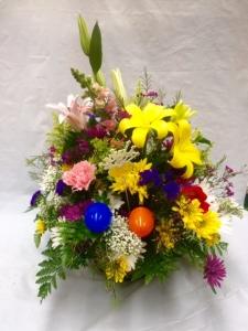Pequa Easter basket arrangement – Pequa Park Florists Inc, Massapequa NY