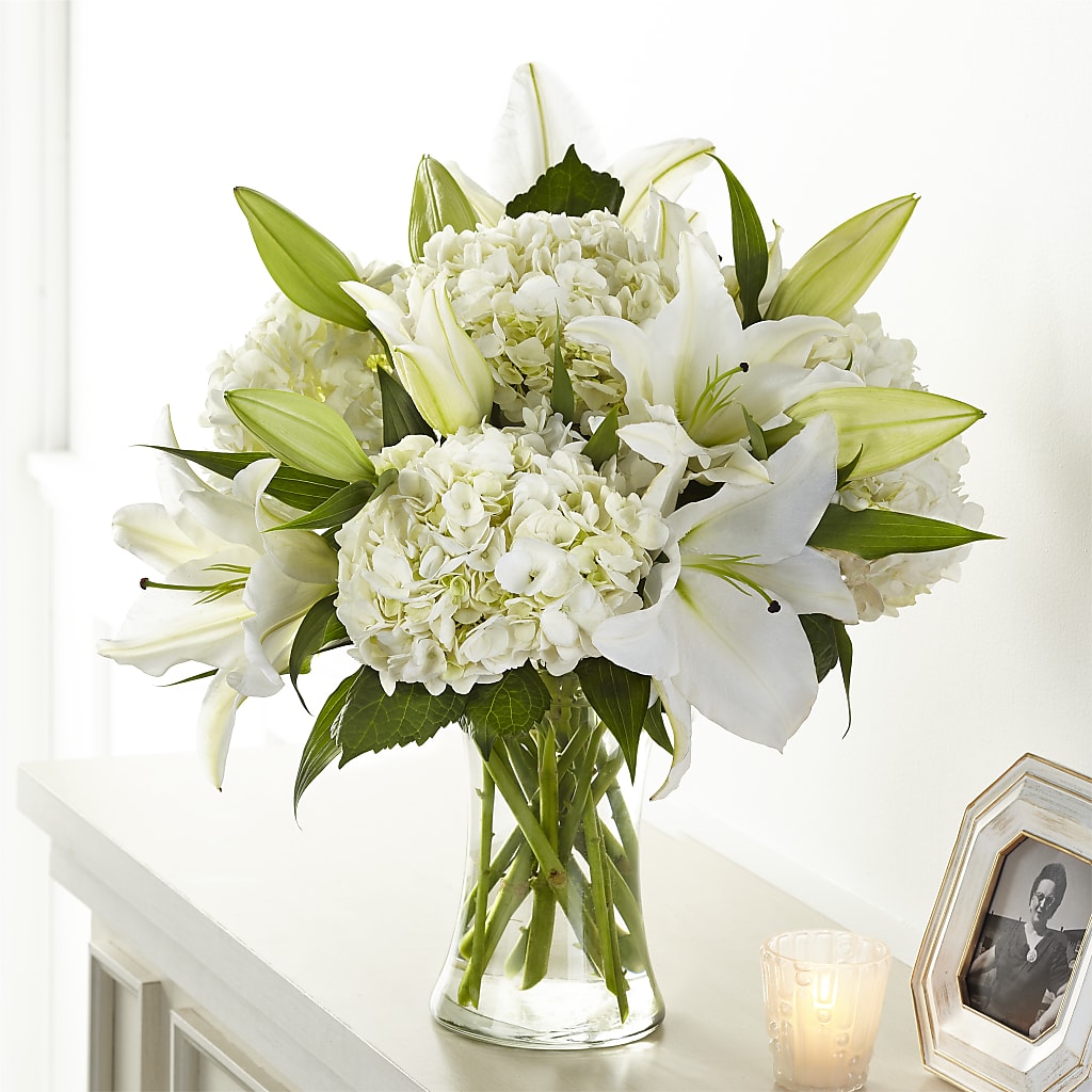 Compassionate Lily Bouquet – Pequa Park Florists Inc, Massapequa NY