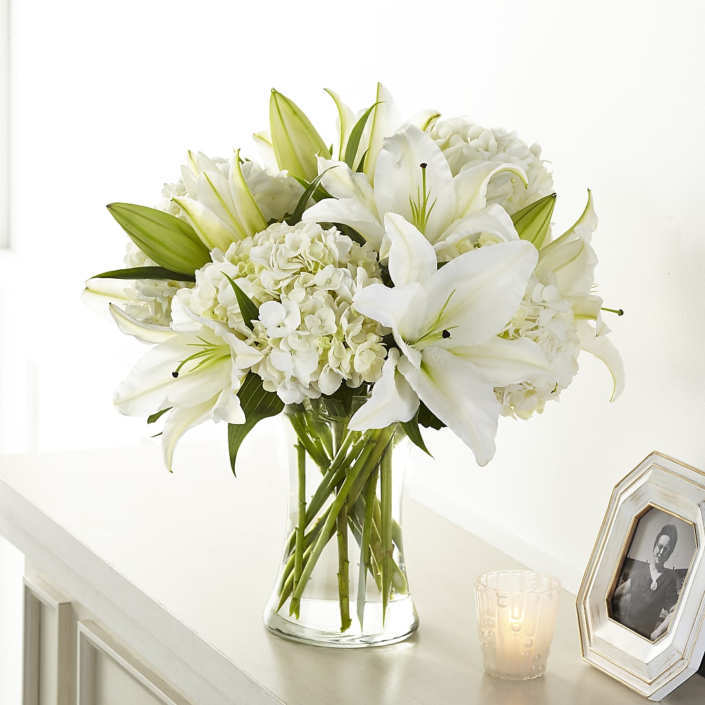 Compassionate Lily Bouquet – Pequa Park Florists Inc, Massapequa NY