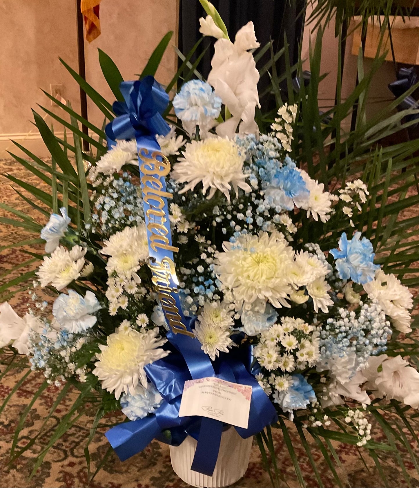 Pequa White and Pastel Blues – Pequa Park Florists Inc, Massapequa NY