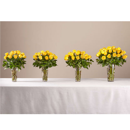 Long Stem Yellow Rose Bouquet –  Pequa Park Florists Inc, Massapequa NY