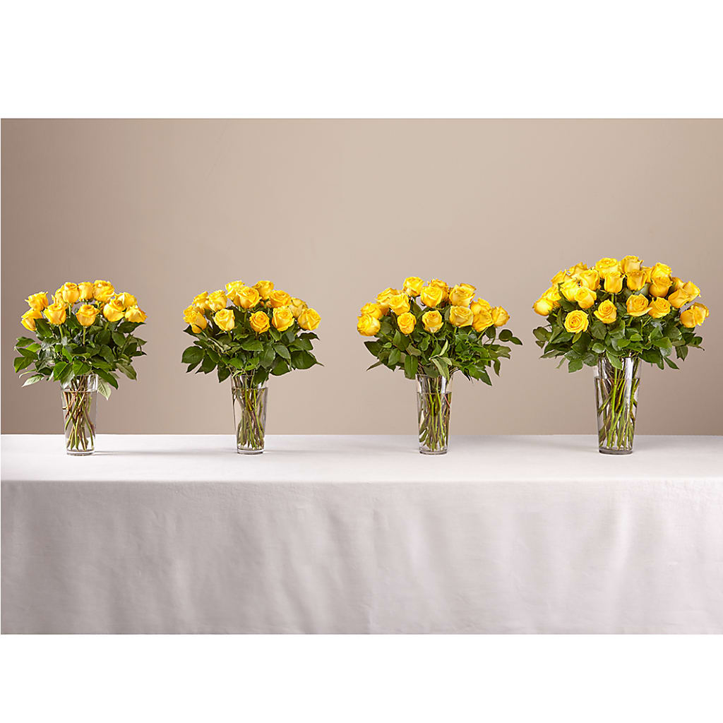 Long Stem Yellow Rose Bouquet –  Pequa Park Florists Inc, Massapequa NY
