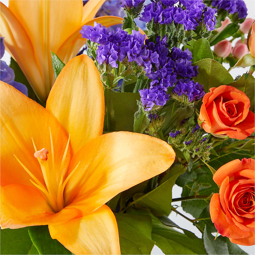 Radiant Citrus Bouquet –  Pequa Park Florists Inc, Massapequa NY
