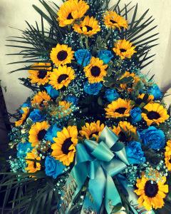 pbluesunurn1 –  Pequa Park Florists Inc, Massapequa NY