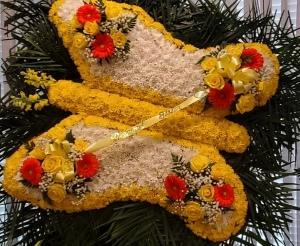pbutterflyyel4 –  Pequa Park Florists Inc, Massapequa NY