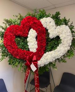 pdblheart1 –  Pequa Park Florists Inc, Massapequa NY