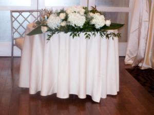 pequawhitetable –  Pequa Park Florists Inc, Massapequa NY