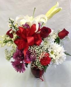 Pequa Valentine's Day Mixed Vase