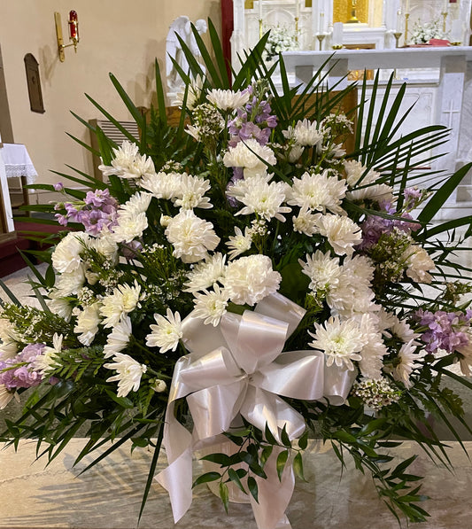 Purple and white ceremony collection