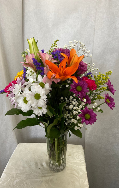 Spring vase 2 –  Pequa Park Florists Inc, Massapequa NY